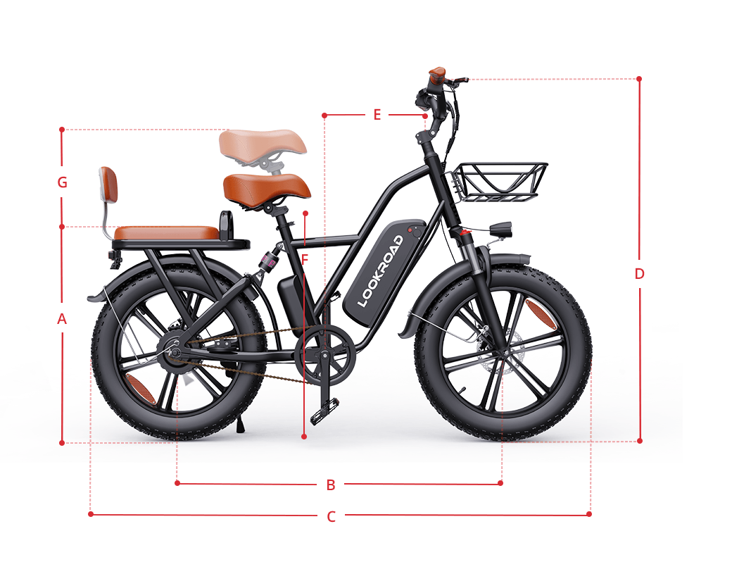 FM001 Electric Bike — Basic geometry